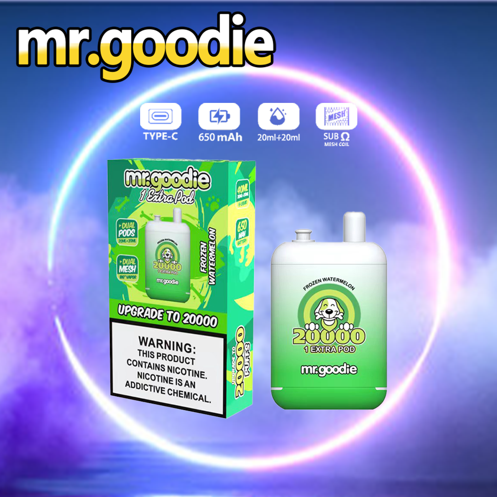 Mr.Goodie 20000 20K Puffs Double Warehouse original E Cigarett