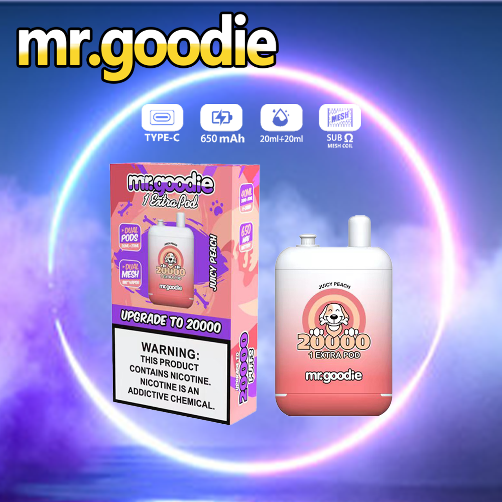 Mr.Goodie 20000 20K Puffs Double Warehouse original E Cigarett