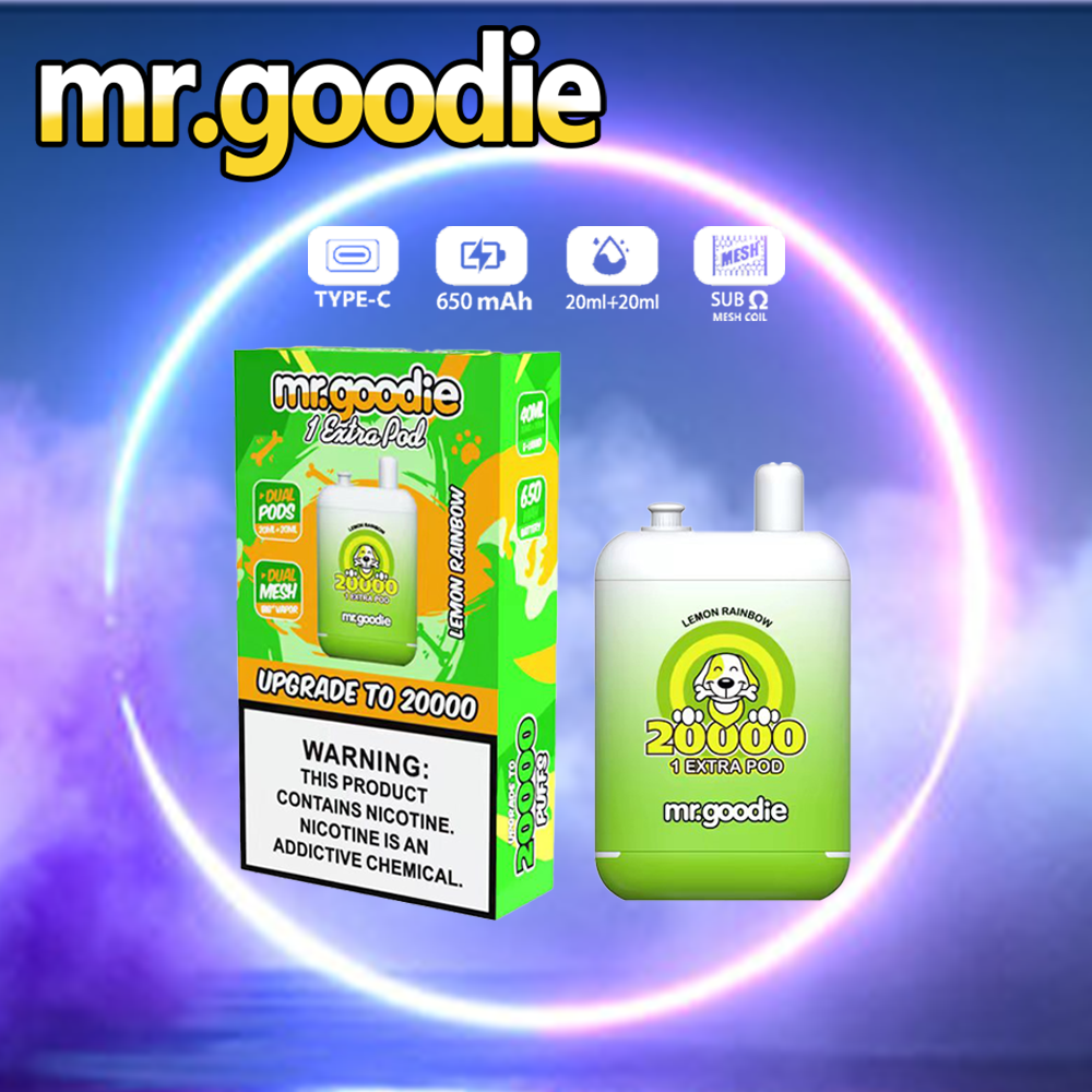 Mr.Goodie 20000 20K Puffs Double Warehouse original E Cigarett