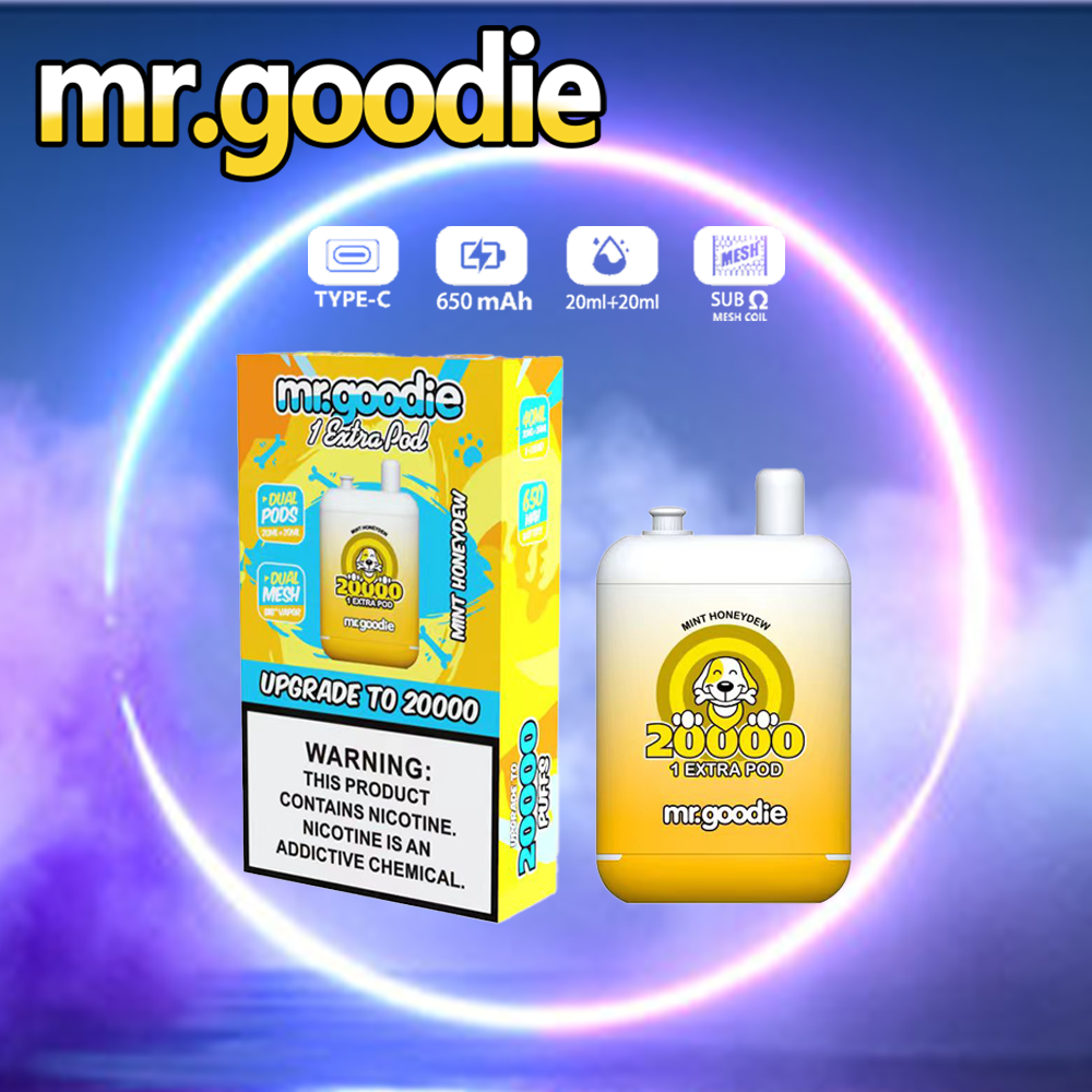 Mr.Goodie 20000 20K Puffs Double Warehouse original E Cigarett