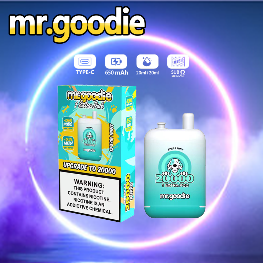 Mr.Goodie 20000 20K Puffs Double Warehouse original E Cigarett