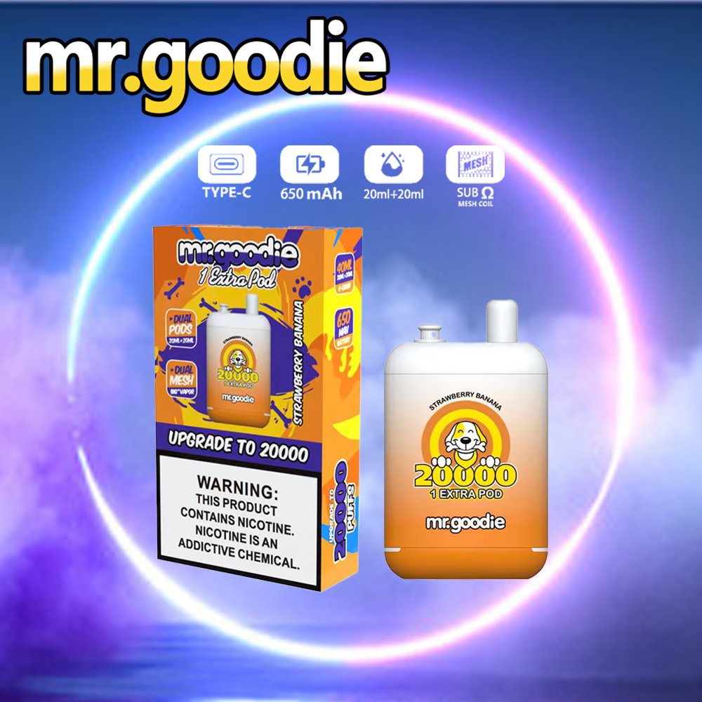 Mr.Goodie 20000 20K Puffs Double Warehouse original E Cigarett