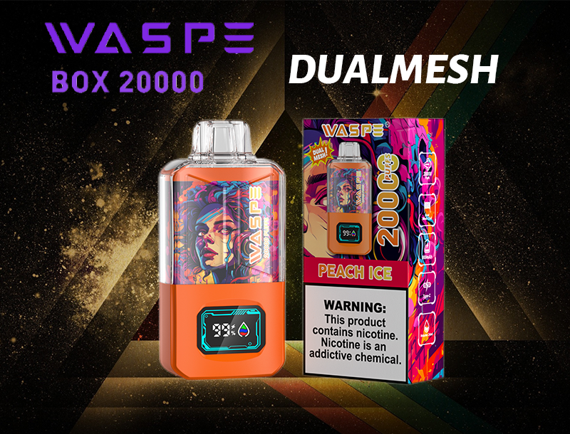 WASPE 20000 PUFFS Dual Mesh Box Vape Original E-Cigarette