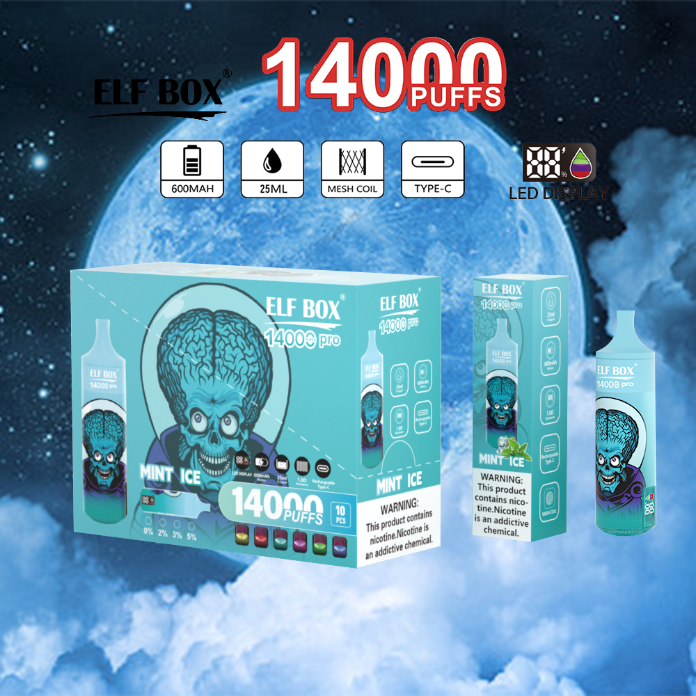 ELF BOX RGB14000 pro 14000 Puffs Vape original E Cigarette - Image 2