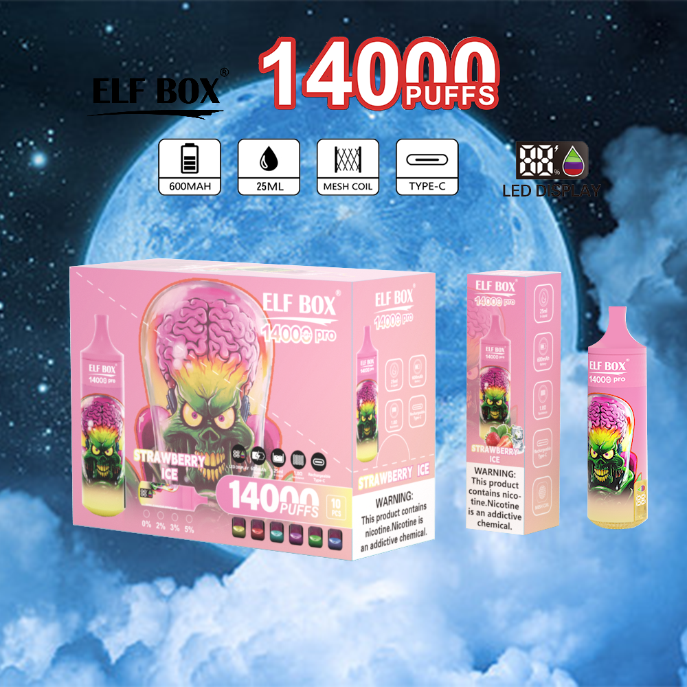 ELF BOX RGB14000 pro 14000 Puffs Vape original E Cigarette