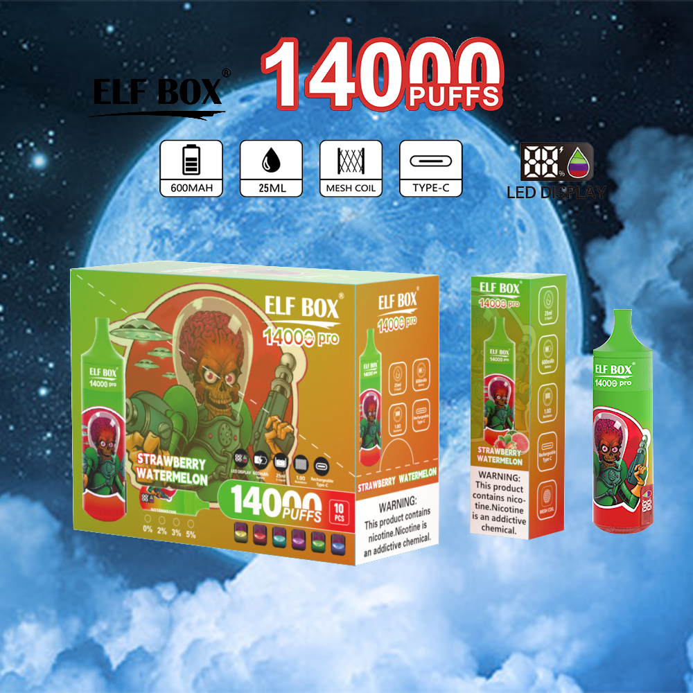 ELF BOX RGB14000 pro 14000 Puffs Vape original E Cigarette