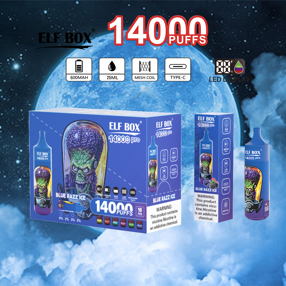 ELF BOX RGB14000 pro 14000 Puffs Vape original E Cigarette