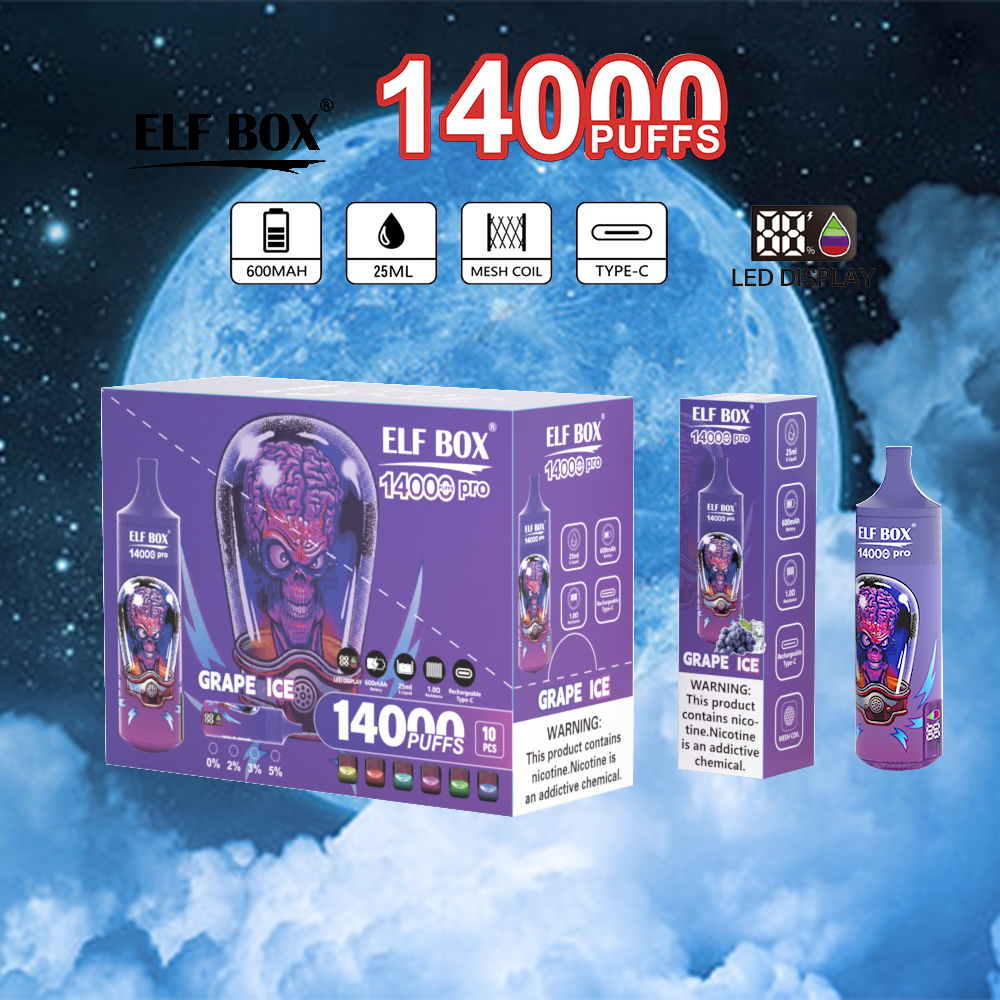 ELF BOX RGB14000 pro 14000 Puffs Vape original E Cigarette