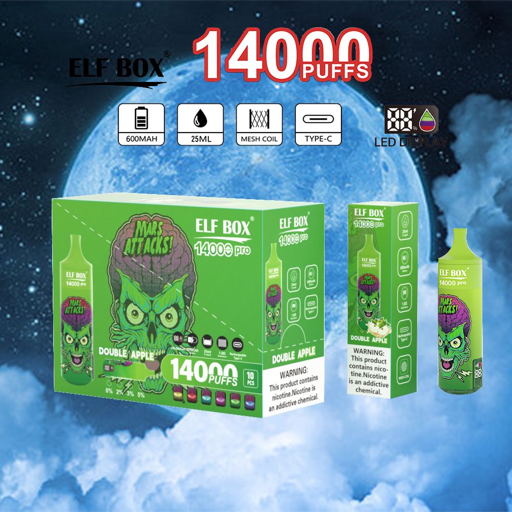 ELF BOX RGB14000 pro 14000 Puffs Vape original E Cigarette