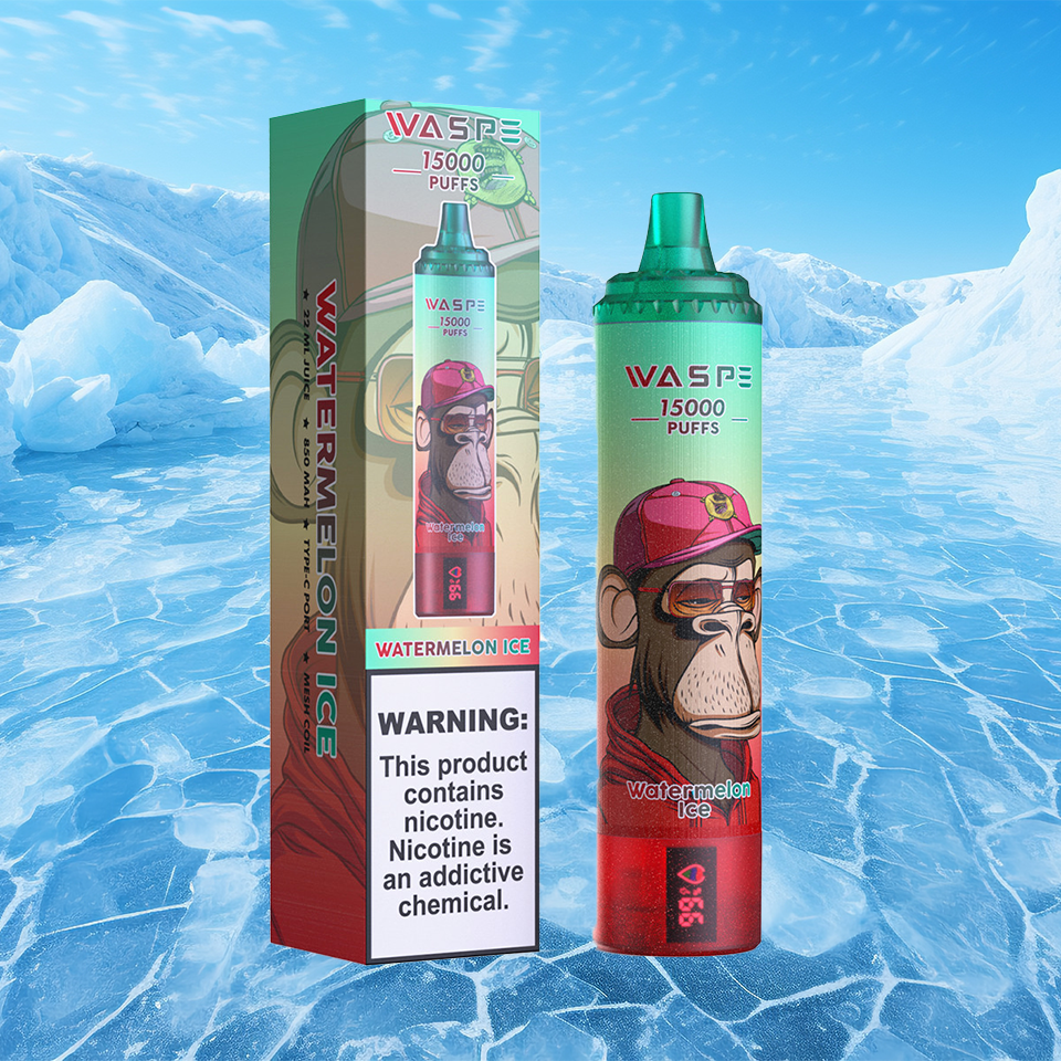 WASPE 15000 Puffs LED Dispaly Vape Original E-Cigarette