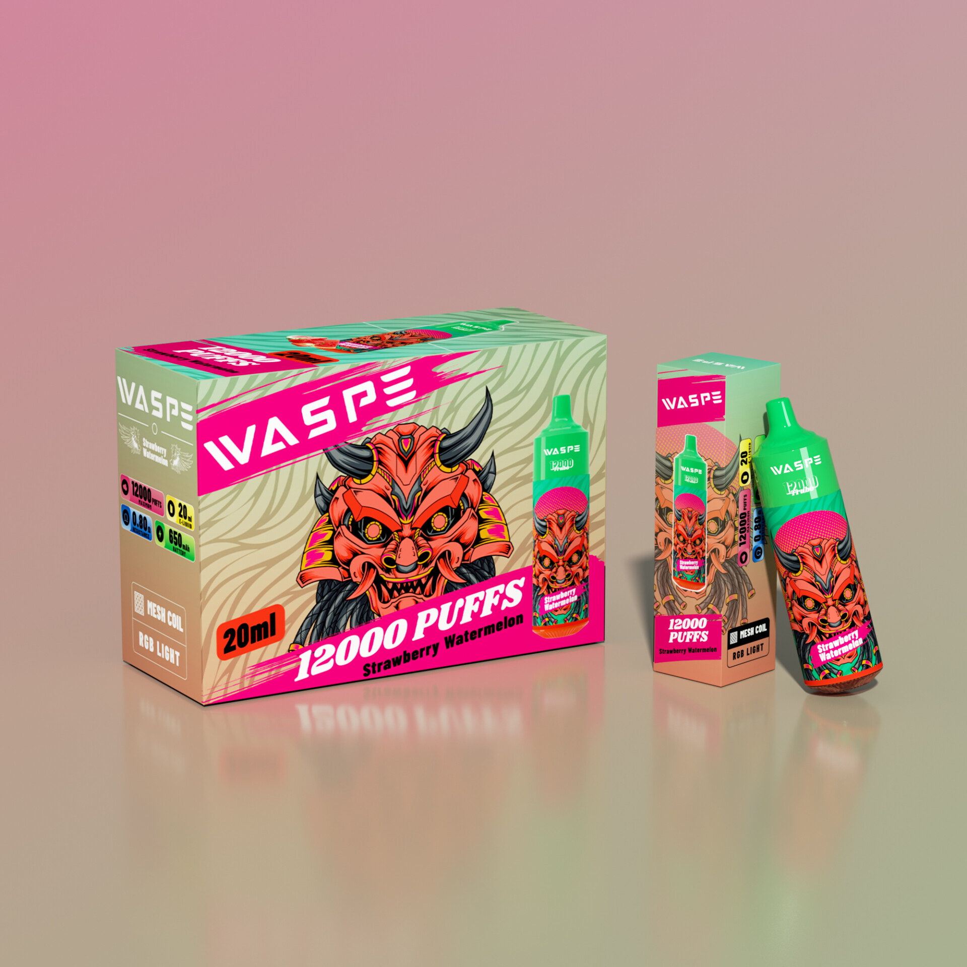 WASPE 12000 Puffs Vape original e-cigarett