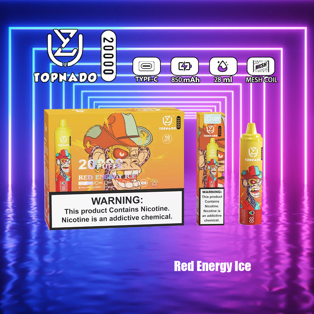UZY Tornado 20000 Puffs Vape Original E-Cigarette