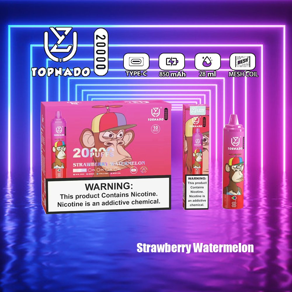 UZY Tornado 20000 Puffs Vape Original E-Cigarette