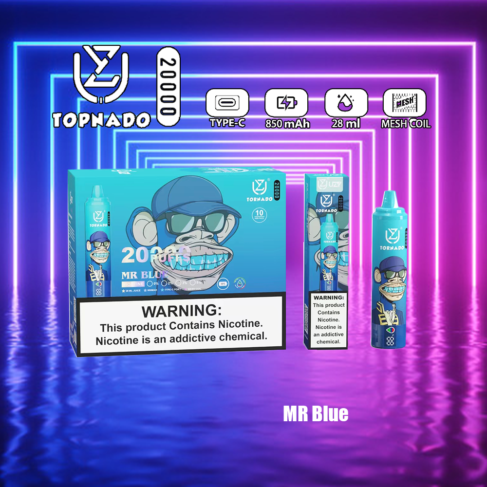 UZY Tornado 20000 Puffs Vape Original E-Cigarette