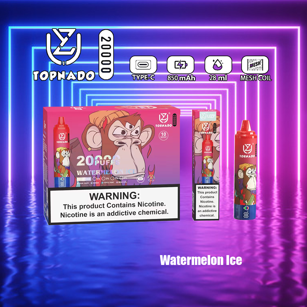 UZY Tornado 20000 Puffs Vape Original E-Cigarette