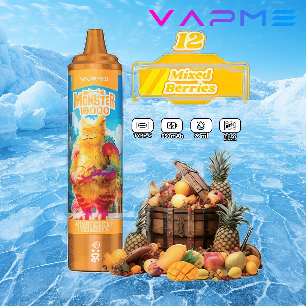 VAPME Monster 16000 Puffs Vape Original E-Cigarette