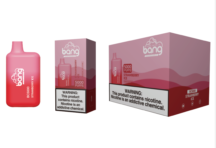 Bang BC5000 Box 5000 Puffs Vape original E Cigarette