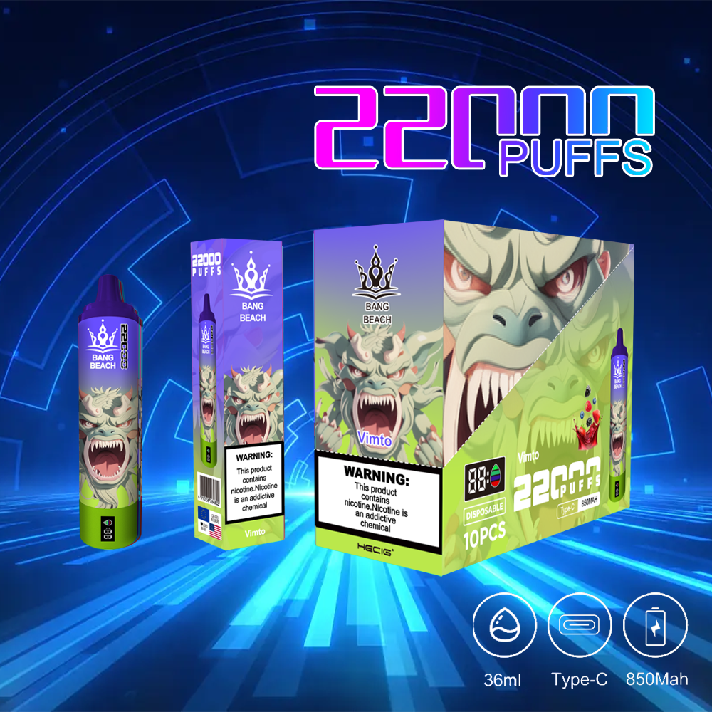 Bang Beach 22000 Puffs Vape Original E-Cigarette