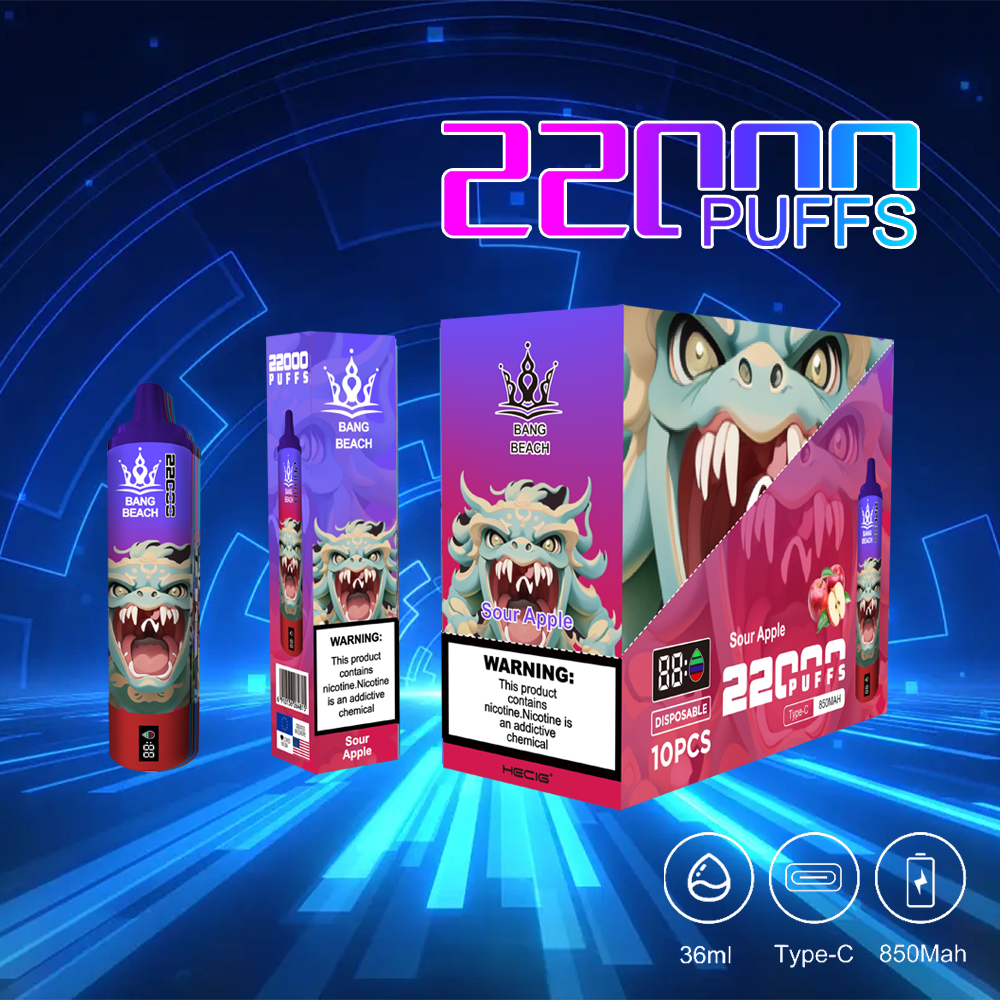 Bang Beach 22000 Puffs Vape Original E-Cigarette