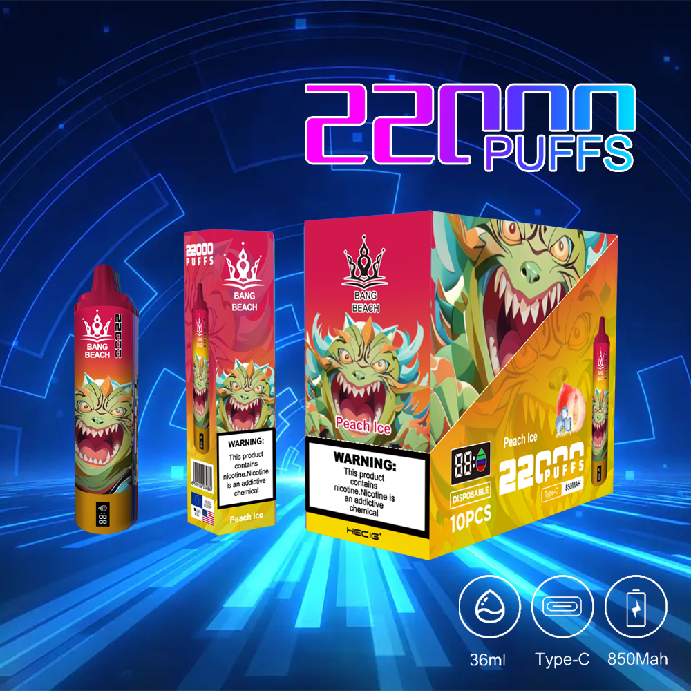 Bang Beach 22000 Puffs Vape Original E-Cigarette