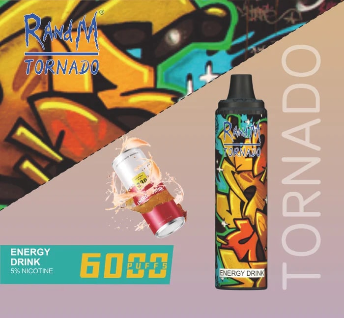 RandM Tornado 6000 Puffs Vape original E Cigarett