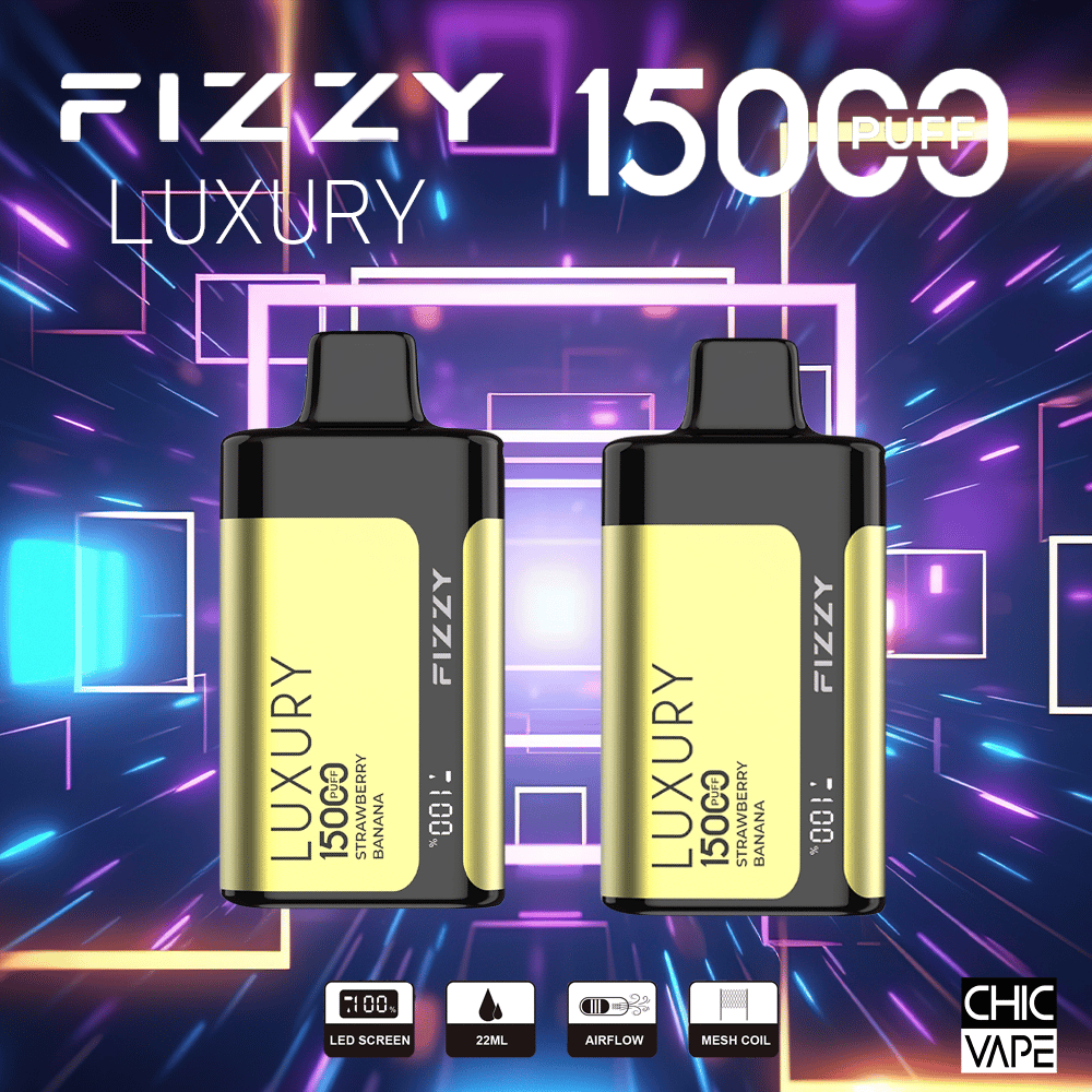 FIZZY Luxury 15K Puffs Vape Original E-cigarett av Bulk Buying