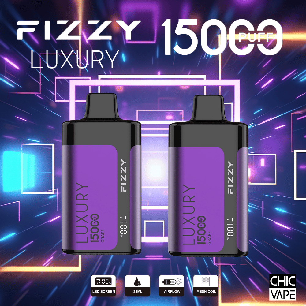 FIZZY Luxury 15K Puffs Vape Original E-cigarett av Bulk Buying