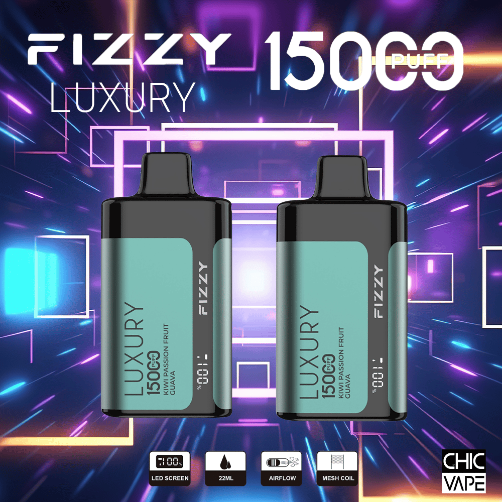 FIZZY Luxury 15K Puffs Vape Original E-cigarett av Bulk Buying