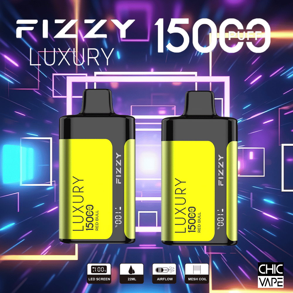 FIZZY Luxury 15K Puffs Vape Original E-cigarett av Bulk Buying