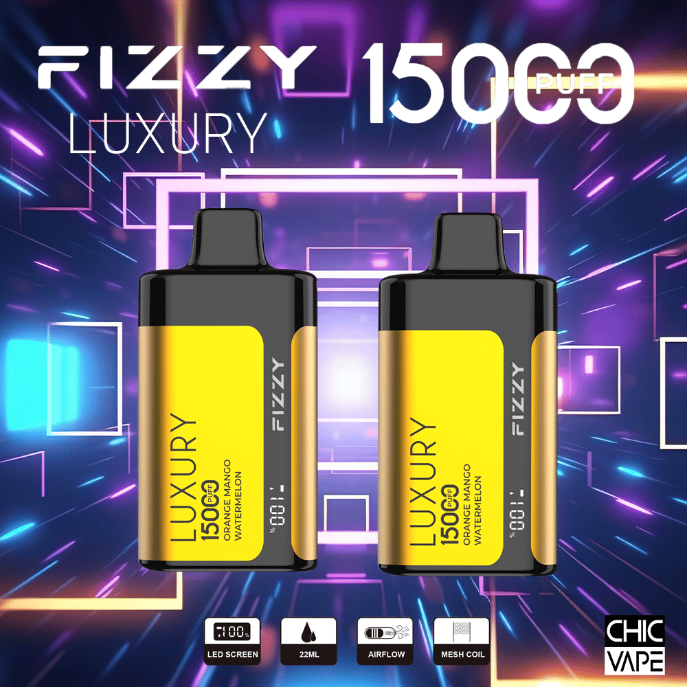 FIZZY Luxury 15K Puffs Vape Original E-cigarett av Bulk Buying