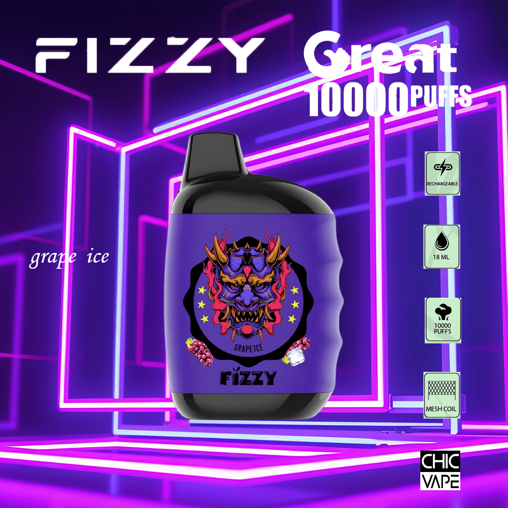FIZZY Great 10K Puffs Vape Original E-Zigarette von Bulk Buying