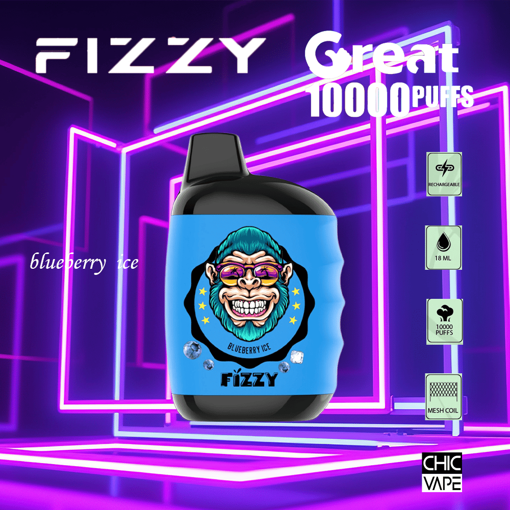 FIZZY Great 10K Puffs Vape Original E-Zigarette von Bulk Buying