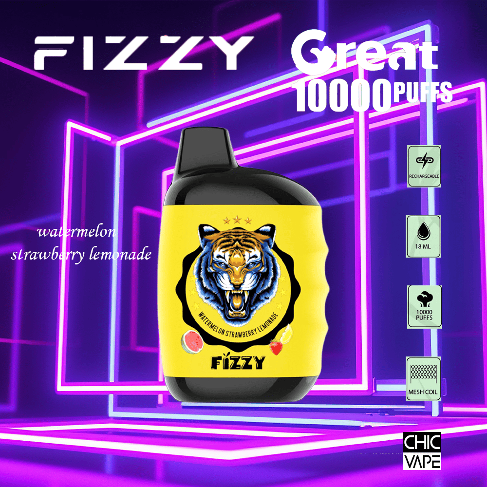 FIZZY Great 10K Puffs Vape Original E-Zigarette von Bulk Buying