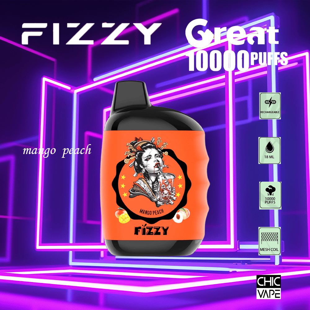 FIZZY Great 10K Puffs Vape Original E-Zigarette von Bulk Buying