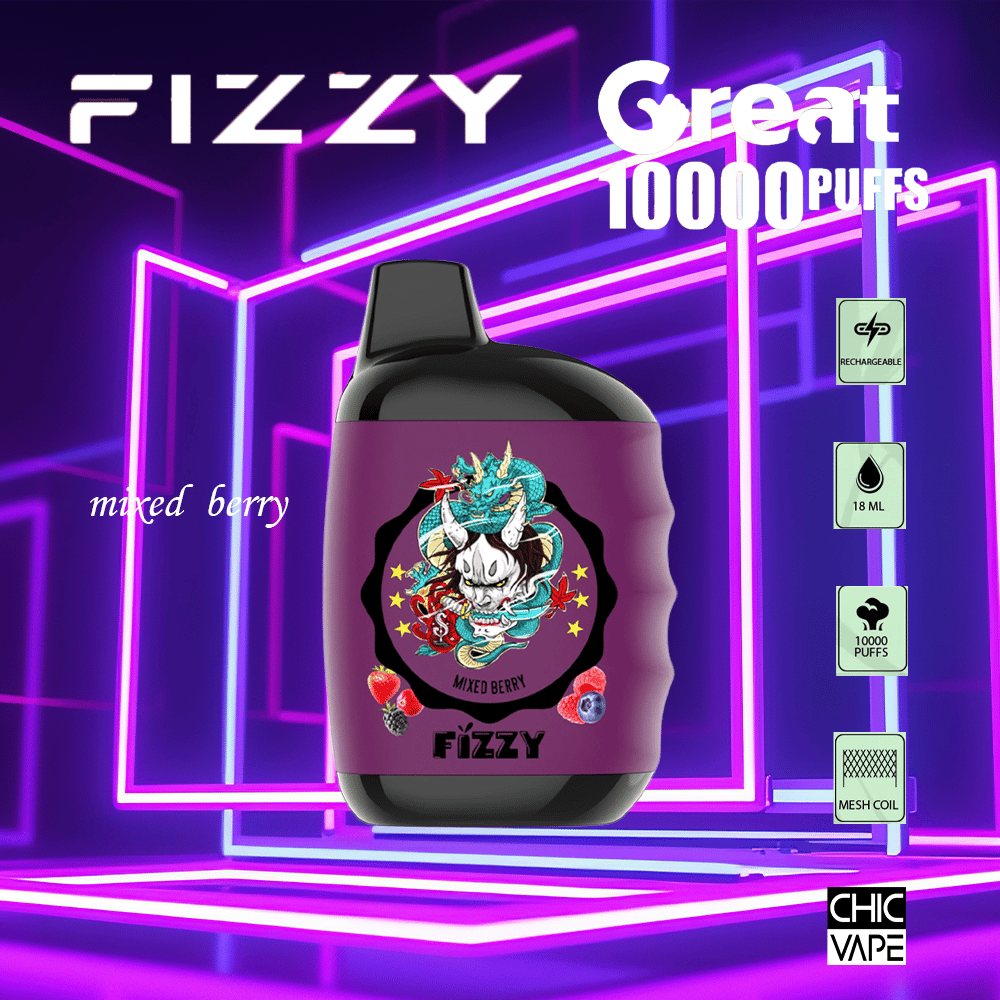 FIZZY Great 10K Puffs Vape Original E-Zigarette von Bulk Buying