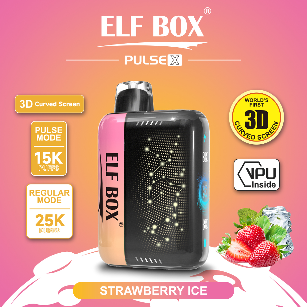 ELF BOX PULSE X 25000 25K Puffs Vape Original E-Cigarette