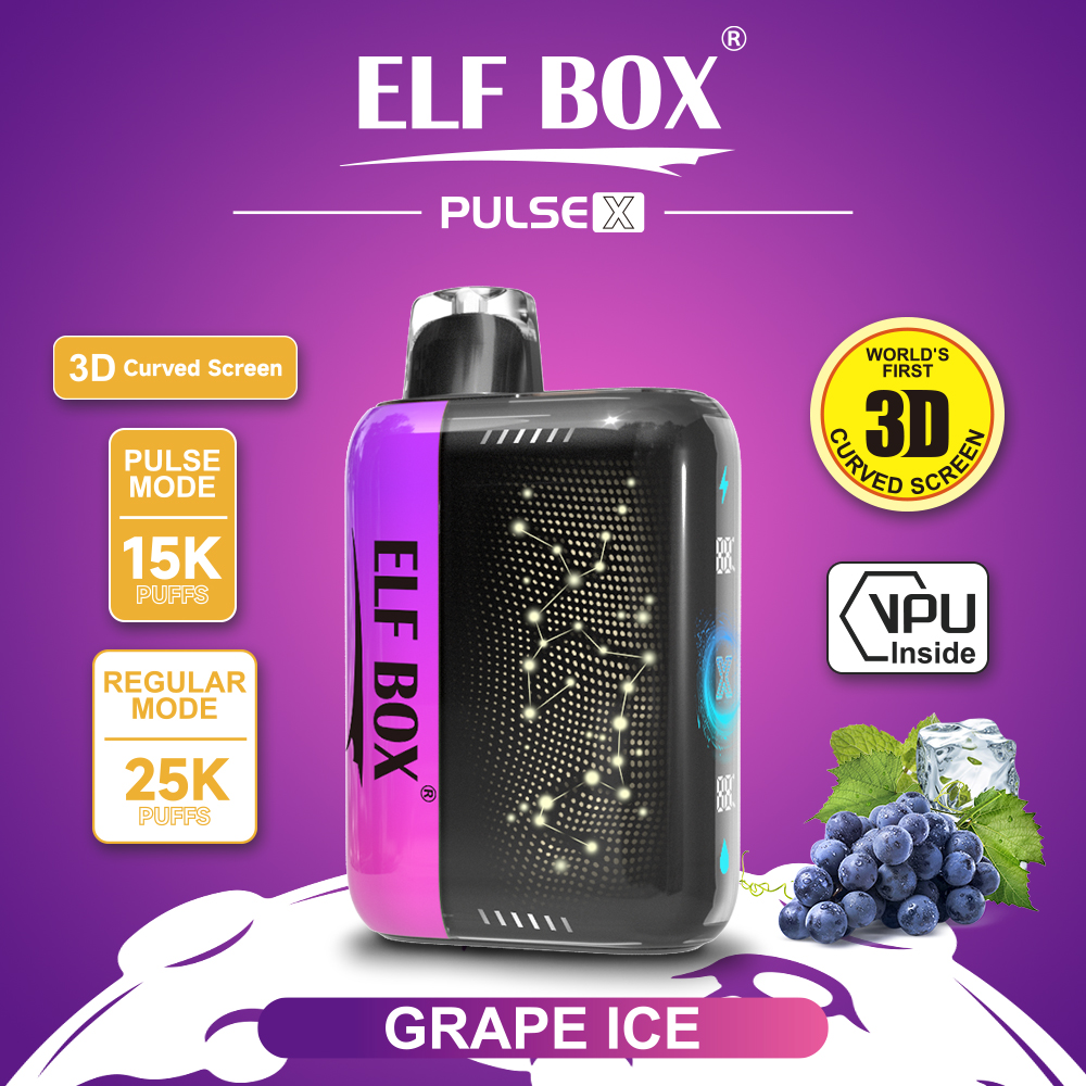 ELF BOX PULSE X 25000 25K Puffs Vape Original E-Cigarette