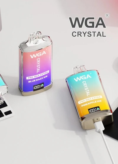 WGA Crystal Pro Max Extra 15000 Puffs Vape Original E-Cigarette