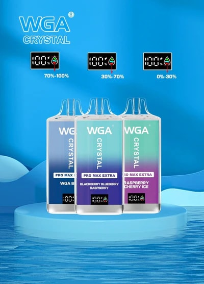 WGA Crystal Pro Max Extra 15000 Puffs Vape Original E-Cigarette
