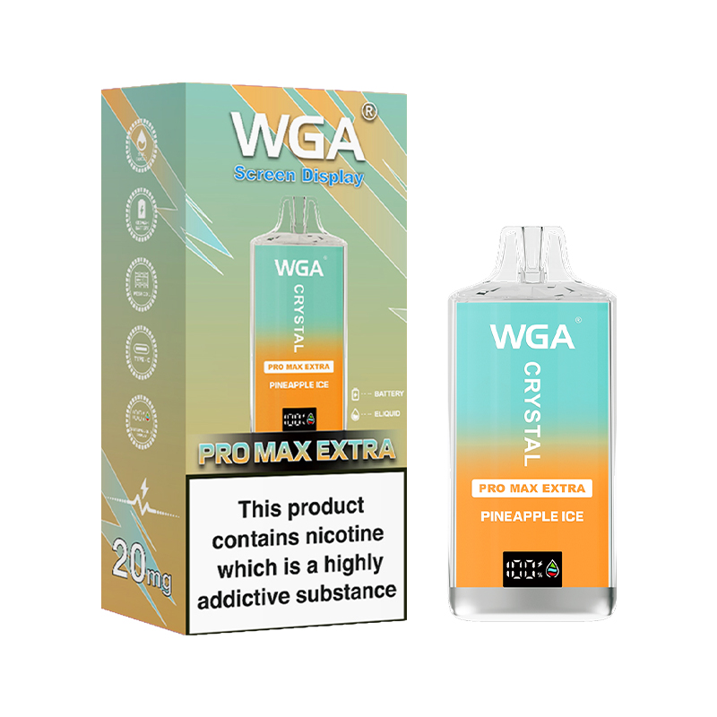 WGA Crystal Pro Max Extra 15000 Puffs Vape Original E-Cigarette