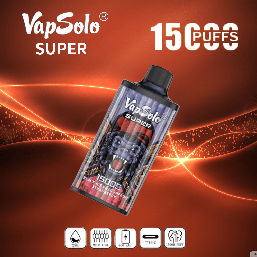 VapSolo Super 15000 Puffs Vape Original e-cigarett