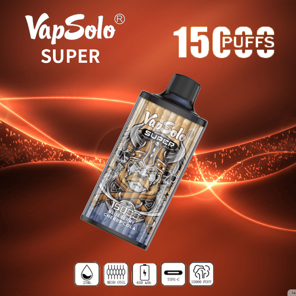 VapSolo Super 15000 Puffs Vape Original e-cigarett