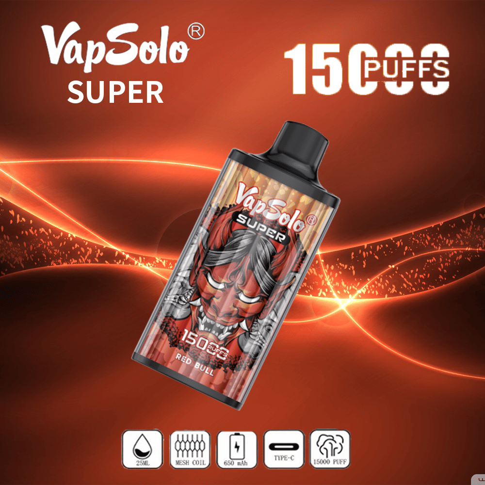 VapSolo Super 15000 Puffs Vape Original e-cigarett
