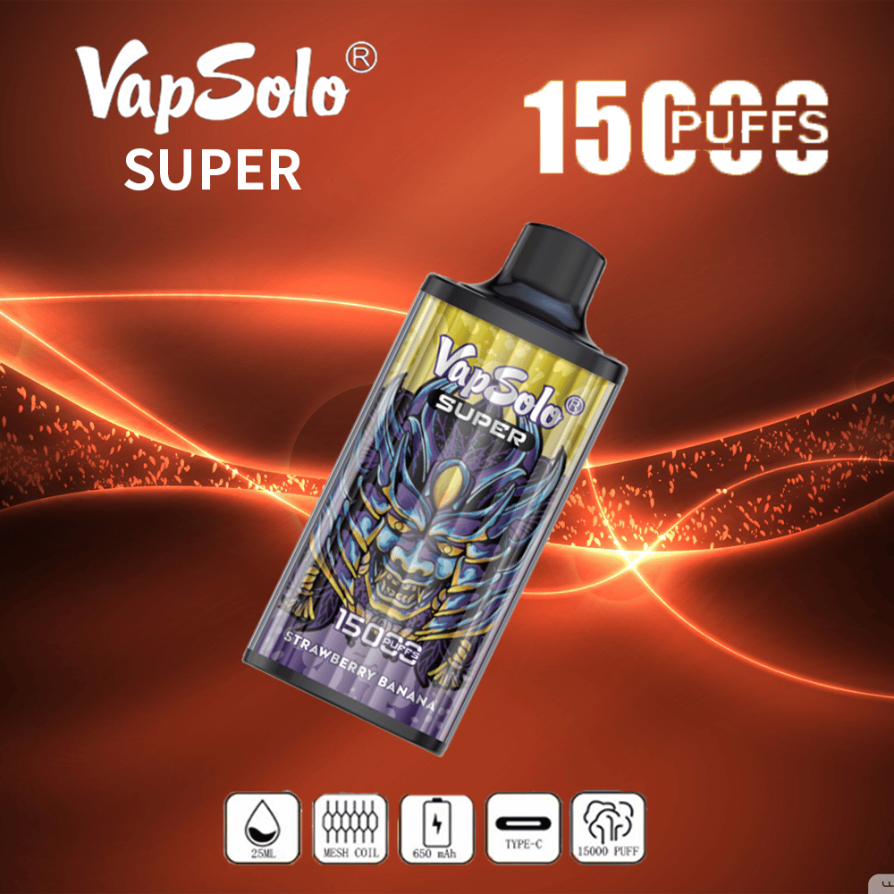 VapSolo Super 15000 Puffs Vape Original e-cigarett