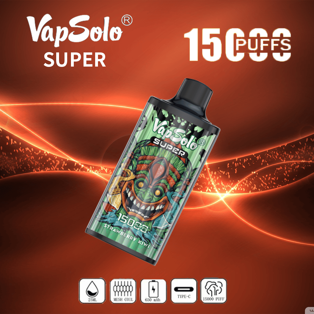 VapSolo Super 15000 Puffs Vape Original e-cigarett
