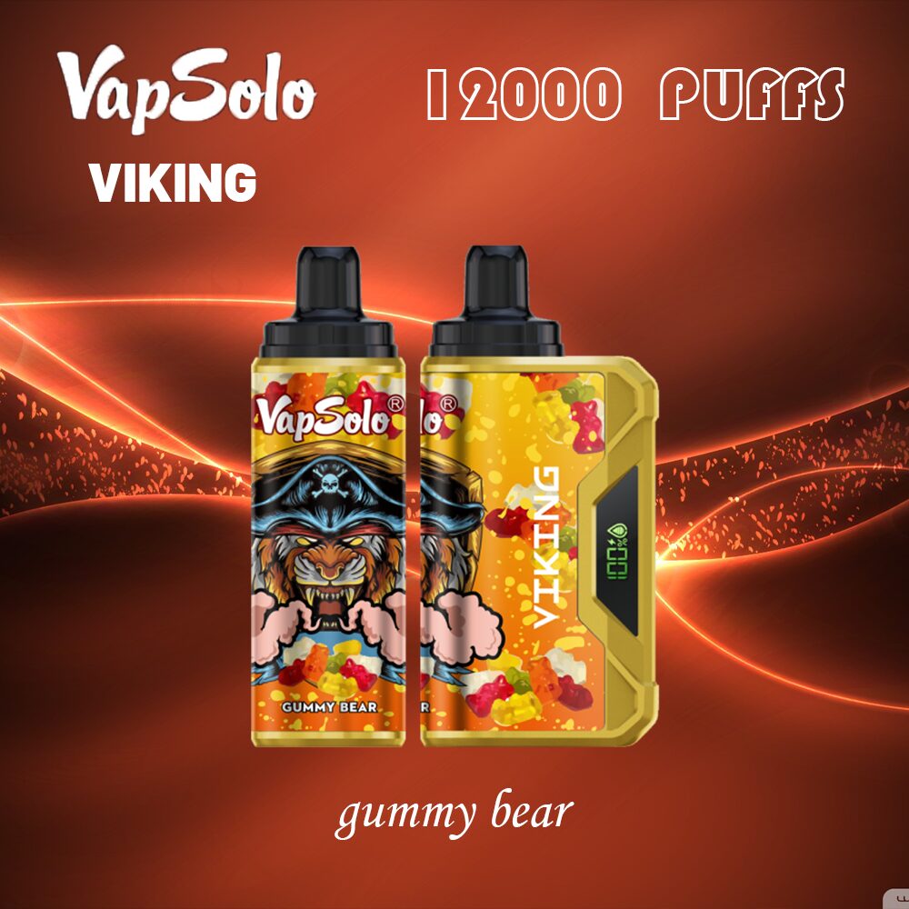 VapSolo Viking 12000 Puffs 2% 5% Vape Original E-Cigarette