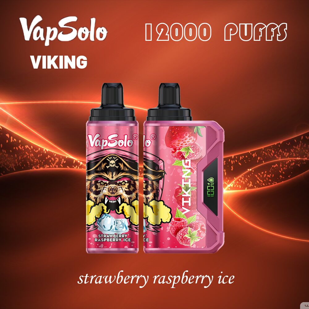 VapSolo Viking 12000 Puffs 2% 5% Vape Original E-Cigarette