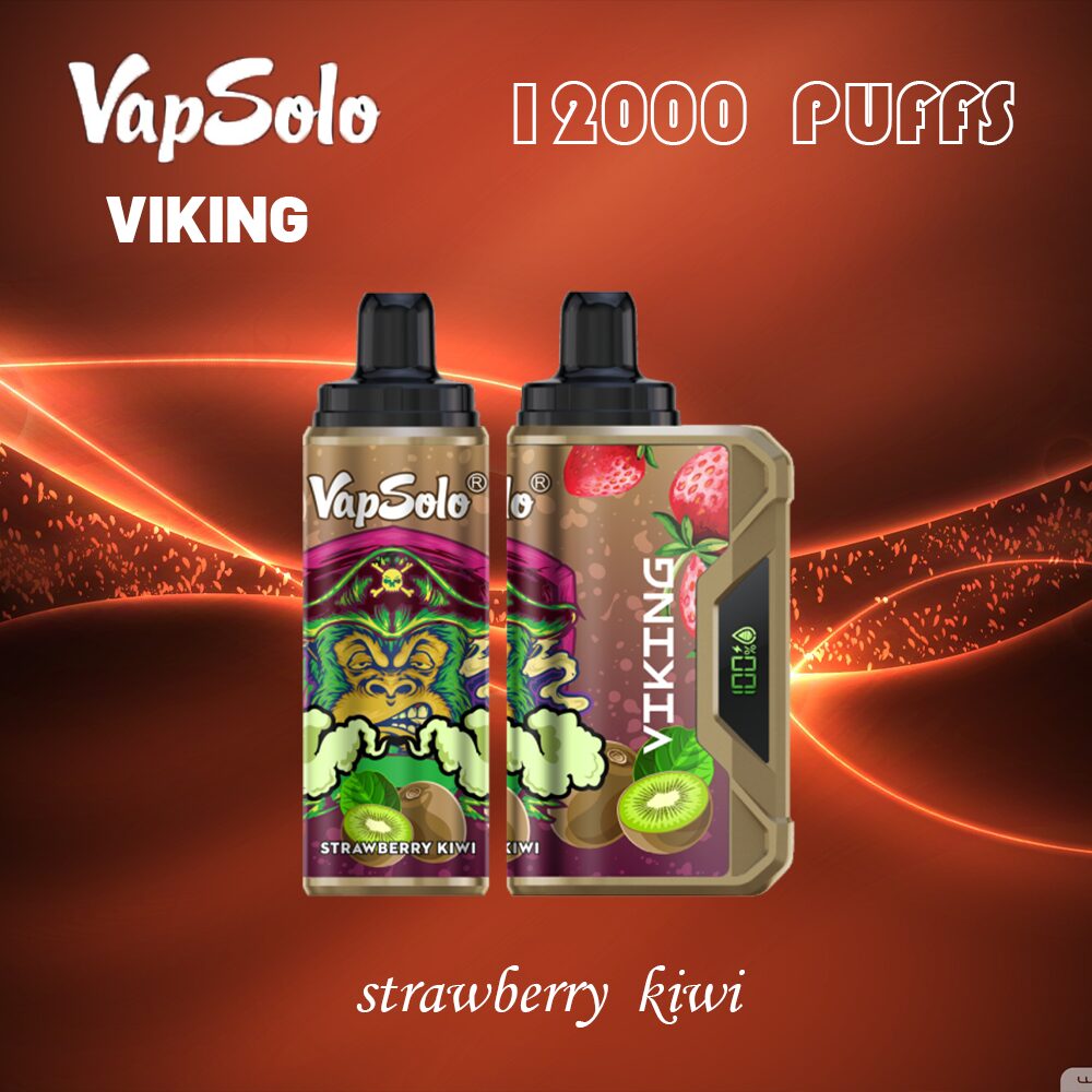 VapSolo Viking 12000 Puffs 2% 5% Vape Original E-Cigarette