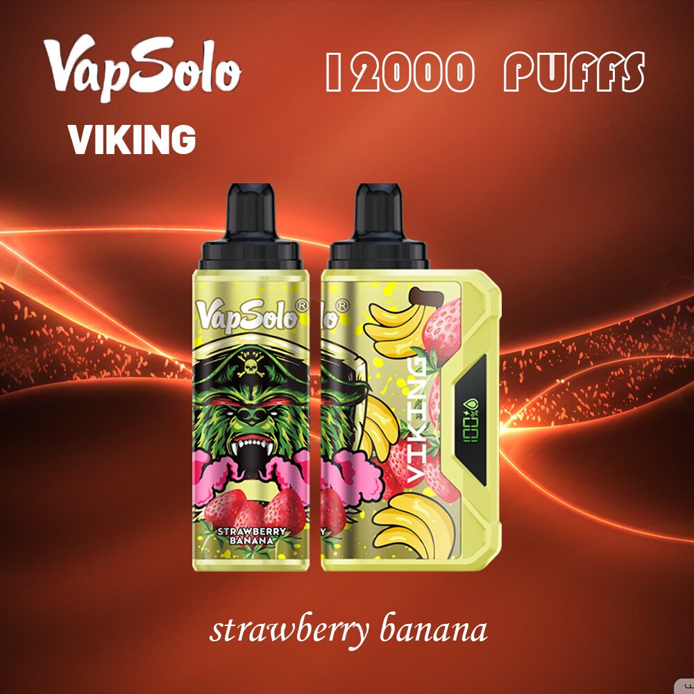 VapSolo Viking 12000 Puffs 2% 5% Vape Original E-Cigarette