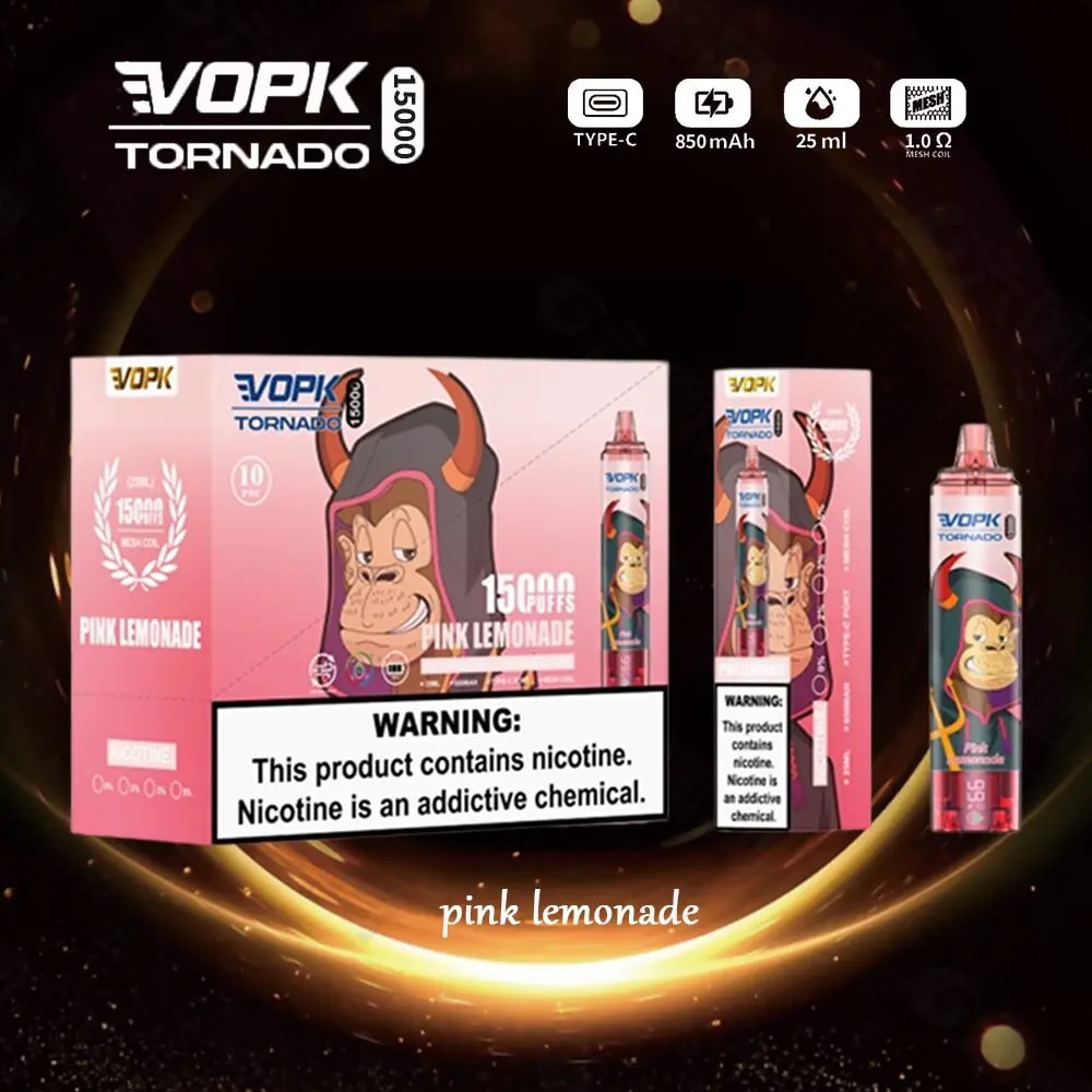 VOPK TORNADO 15000 Puffs Vape Original E-Cigarette